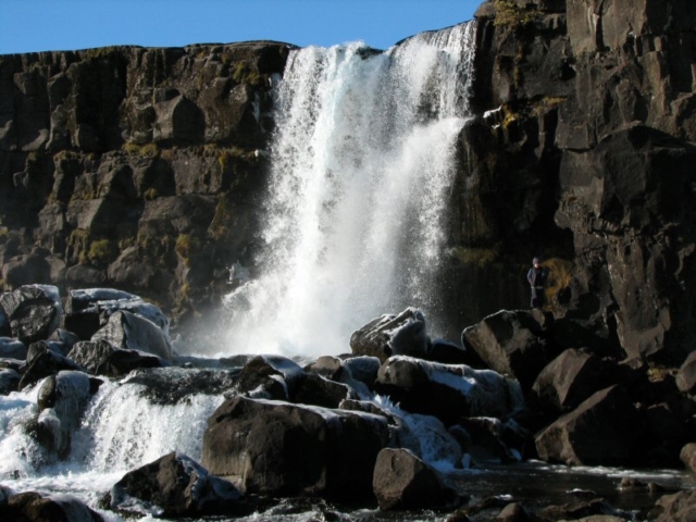 Tingvellir - Wasserfall