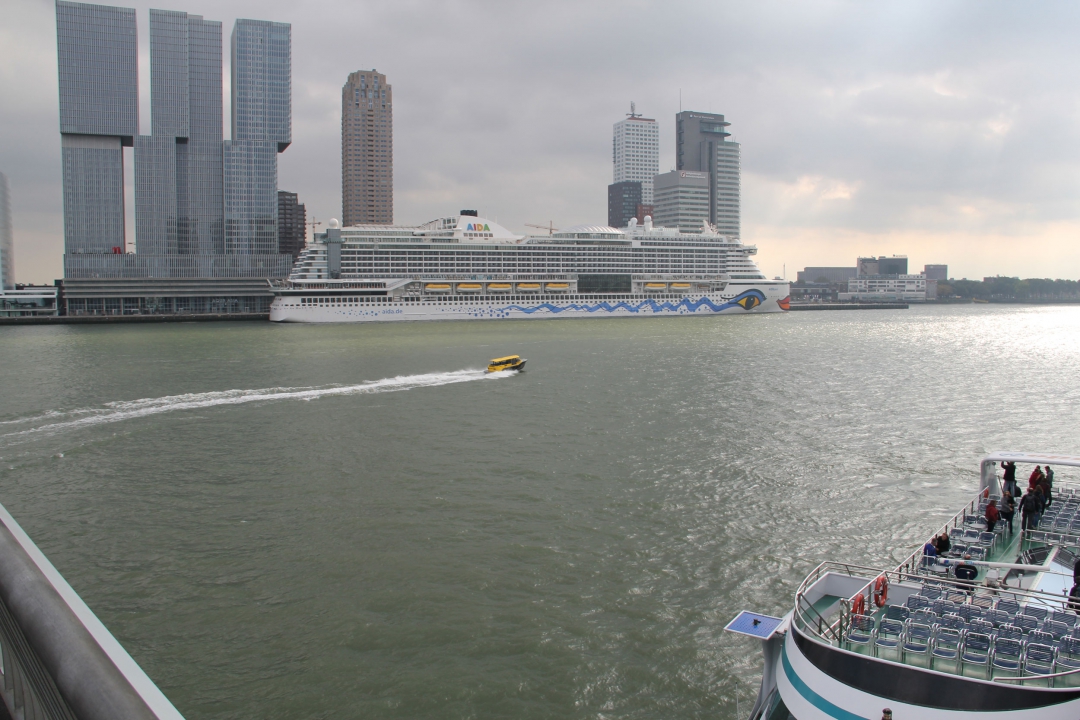 AIDA in Rotterdamm
