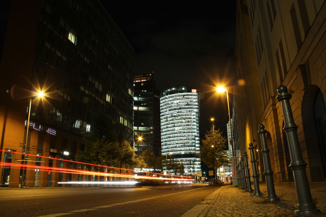 Berlin Potsdammer Platz Nacht